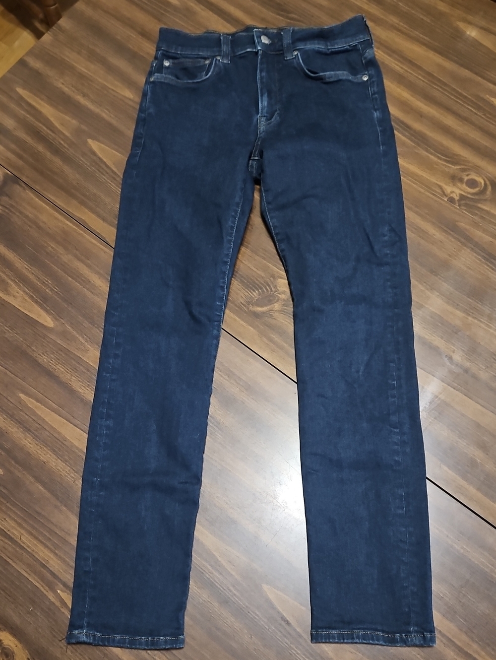 J. Crew Navy Slim Straight Jeans